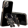 thumbnail image 3 of For iPhone 14 Pro Max Case Cover，Astronaut Stand Case Cover with Protective Cover - Comes with Lens Film（Black）, 3 of 6