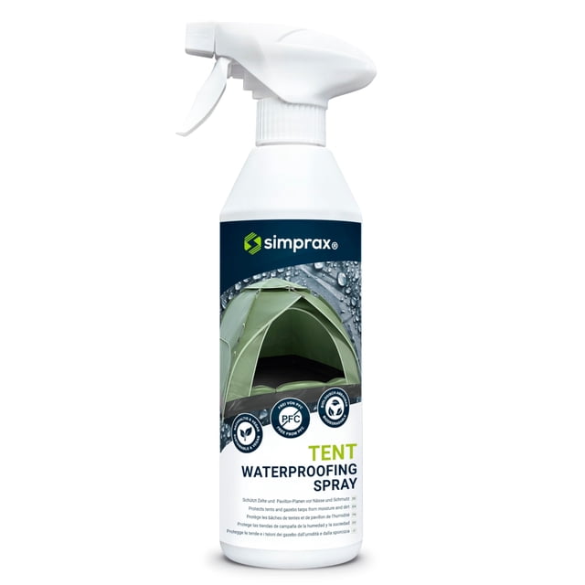 Spray Impermeabilizante simprax® para Tiendas de Campaña
