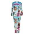 thumbnail image 6 of Super Kitties Women's Pajama Sets Long Sleeve Pajamas Top And Pants Sleepwear Nightwear Soft Pjs Lounge Sets, 6 of 8