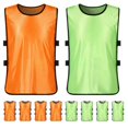 thumbnail image 1 of Sports Vest 10Pcs Soccer Pinnies for Wearing Lightweight Polyester, 1 of 5