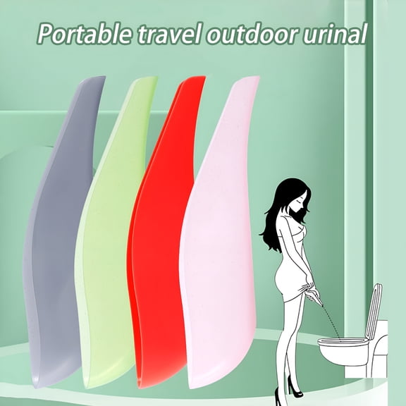 XIRQI Female Urination Device Reusable Women Pee Funnel Friendly to Skin Smooth Edge Burr-Free Travel Urinal Portable Women Urinal Pee Funnel for Women