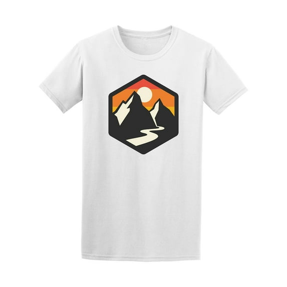 Mountains Icon Graphic Tee - Image by Shutterstock