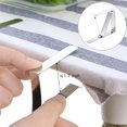 thumbnail image 3 of 12 Pack Tablecloth Clips- Picnic Table Cloth Clips- Stainless Steel Table Cloth Cover Clamps- Table Clips for Restaurant Picnics Marquees Weddings Graduation Party- Fits Up to 1.7” Thick Tables, 3 of 8