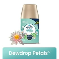 Glade Automatic Spray Air Freshener Refill, Dewdrop Petals, 6.2oz