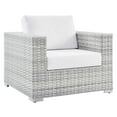 thumbnail image 5 of Modway Convene 6-Piece Outdoor Patio Set in Light Gray White, 5 of 11