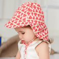 thumbnail image 4 of Summer Outdoor Sun Protection Beach Hat Baby Sun Protection Breathable Mesh Cap Kids Cute Visor Cap for Outing Children, 4 of 7