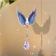 thumbnail image 2 of Punto taladro diamante pintura viento carillón DIY cristal sueño luz Catcher colgante FLhrweasw Nuevo, 2 of 6