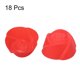 thumbnail image 3 of 18pcs Moldes de Silicona para Cupcakes, Tazas de Hornear de Silicona de 2.75 Pulgadas, Flor Roja, 3 of 5