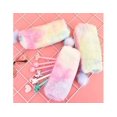 thumbnail image 5 of Estuche de lápices de peluche con diseño de arcoíris para niñas, estuche esponjoso, lindo portalápices de arcoíris, estuche suave, estuche para lápices esponjoso, bolsa de maquillaje, bolsas de, 5 of 5