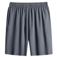 thumbnail image 4 of FRSASU Men's Athletic Shorts Quick Dry Casual Elastic Waist Running Gym Pants Solid Color Shorts with Pockets Gray, 4 of 8