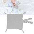 thumbnail image 4 of Manta de Seguridad Suave de Conejito Cómoda Ayuda para Dormir para bebé Diseño de Animal Gasa Doble para Aliviar las Molestias en las Encías Material de Algodón ANGGREK  Otros, 4 of 8