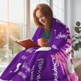 thumbnail image 3 of 18th Birthday Gifts for Girls, 18th Birthday Gifts for Daughter, 18th Birthday Decorations for Girls, Happy 18th Birthday for Sister, BFF, Friend, Sweet 18 Birthday Blanket 60x50in, 3 of 6