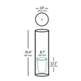 thumbnail image 3 of Caynel Floor Standing Wipe Dispenser with Built-in Trash Receptacle, Stainless Steel, Silver, 3 of 5