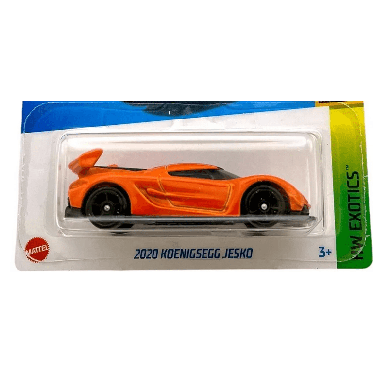 Hot Wheels 2020 Koenigsegg Jesko 184/250 Orange HW Exotics 2/10