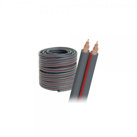 - audioquest x-2 bulk speaker cable - 14 awg 30' (9m) spool - gray jacket
