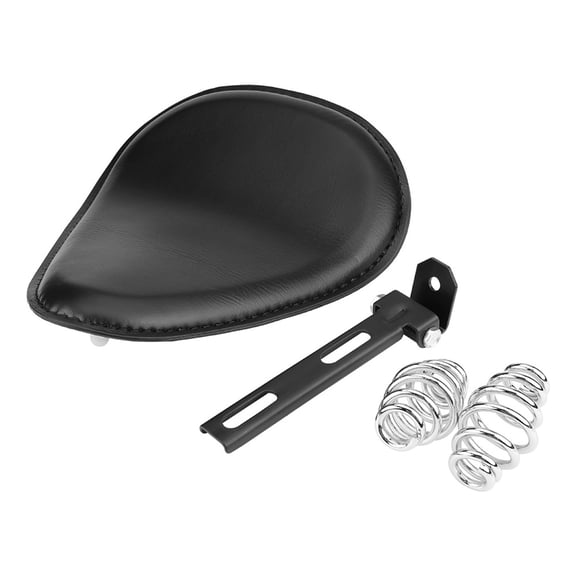 Applicable to Leather Seat with Spring Mount for Motorcycle 3,