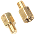 thumbnail image 4 of 80 Pcs PC PCB Entretoise de Carte Principale en Laiton Hexagonal M3 x 5 + 4 mm, 4 of 8