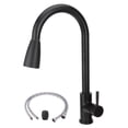 thumbnail image 1 of Water Tap,G3/8 Black Hot and Faucet Pull Out Faucet Class Leading Features, 1 of 8