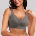 thumbnail image 2 of Bra Pads Inserts Push Up Sticky Bra Pads Inserts Push Up Sticky Womens Seamless Bras No Underwire Scalloped Push Up Bras Soft Wireless Comfort Bralettes Full Coverage, 2 of 7