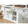 thumbnail image 2 of NovaSolo Halifax Special Mahogany Wood Buffet in Classic White, 2 of 14