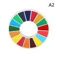 thumbnail image 1 of Broche Émaillée 5 Pcs 17 Couleurs Objectifs de Développement Durable Épinglette Nations Unies Sdgs, 1 of 1
