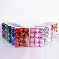 thumbnail image 4 of 24Pcs 3cm Plastic Christmas Tree Balls Baubles Home Party Hanging Ornaments, 4 of 7
