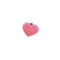 thumbnail image 2 of Car Air Vent Clip Love Heart Rhinestones Bling Car Perfume Clip Pink, 2 of 8