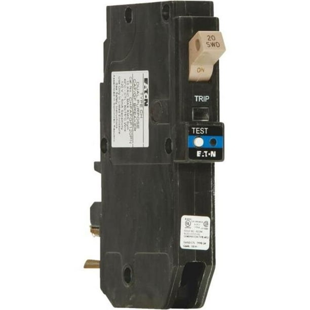 Eaton 265037 20 amps Arc Fault & Ground Fault Single Pole Circuit