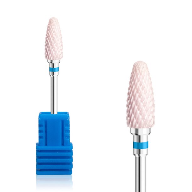 Broca de carburo de cerámica para uñas, fresa giratoria, máquina eléctrica para manicura y pedicura