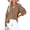 21# Earthy Yellow, variant on Womens Summer Tops Casual Button V Neck Long Sleeve Cotton Shirts Loose Lightweight Gauze Beach Cover up Pullovers Black L