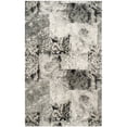thumbnail image 4 of Safavieh Retro 8'9" X 12' Power Loomed Rug in Cream and Gray, 4 of 10