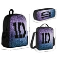 thumbnail image 2 of 3PCS One Music Direc-,Ti0n Backpack Set With Front Pocket Large Capacity Bookpacks With Lunch Box Pencil Case Backpack Set, 2 of 6