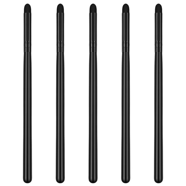 Set de 5 pinceles para delineador Psiriol con esponja suave