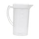 thumbnail image 4 of Jarra de agua con tapa de verano jarra transparente jarra fácil jarra de refrigerador limpio fría hervidor de agua caliente, para jugo de 1500 ml, 4 of 8