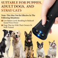 thumbnail image 4 of Pet Anti-Barking Device, Ultrasonic Dog Bark Deterrent with LED Light, Gentle Training Tool to Stop Excessive Barking for All Dogs, 4 of 7
