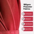 thumbnail image 7 of Gianna 10 FT 3-Layer Solar Patio Umbrella, 32 LED Lights Market Umbrella with Adjustable Tilt, 8-Rib Outdoor Sunshade for Backyard, Deck and Poolside，Red, 7 of 7