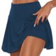 thumbnail image 1 of 2023 Tenis para mujeres Baile Fitness Faldas deportivas sólidas Tenis femenino Correr Skort Active Athletic Yoga Fitness Falda corta Tan Jianjun unisex, 1 of 2