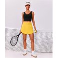 thumbnail image 6 of Pinspark Golf Skirts for Women High Waist Tennis Skirt Quick Dry Pickleball Skort Lightweight Athletic Skorts with Pockets, 6 of 6