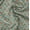 Dusty Teal Green & Orange, variant on Soimoi Pure Silk Blue Fabric By the Yard - 42 Inch Wide - Leaves & Blossom Flower Floral Textile - Graceful and Botanical Patterns for Various Uses Printed Fabric