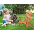 thumbnail image 6 of Wooden Kid's Adirondack Chair for Indoor and Outdoor, Natural Cedar Patio Lounge Chiar for -, 6 of 6