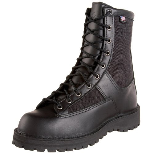 mens black work boots walmart