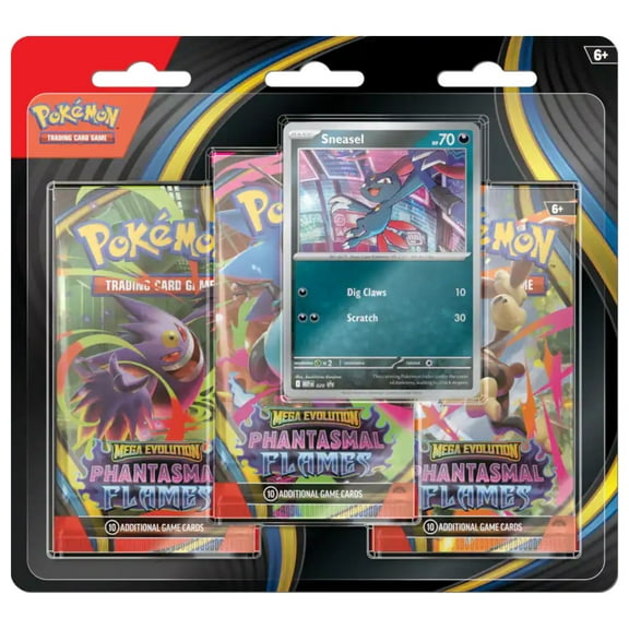 Pokemon ME2 Phantasmal 3-Pack Blister Sneasel