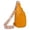Yellow, variant on ibiyuan Small Sling Backpack Crossbody Bags Women Men Retro Large Capacity Zipper Messenger Bag for Women, Fashion Solid Pattern Practical Daily Shoulder Crossbody Bag