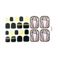 thumbnail image 3 of Toe DIY Polish Full Stripes Designs Nail Nail Stickers Nail Wraps Art Stickers, 3 of 8