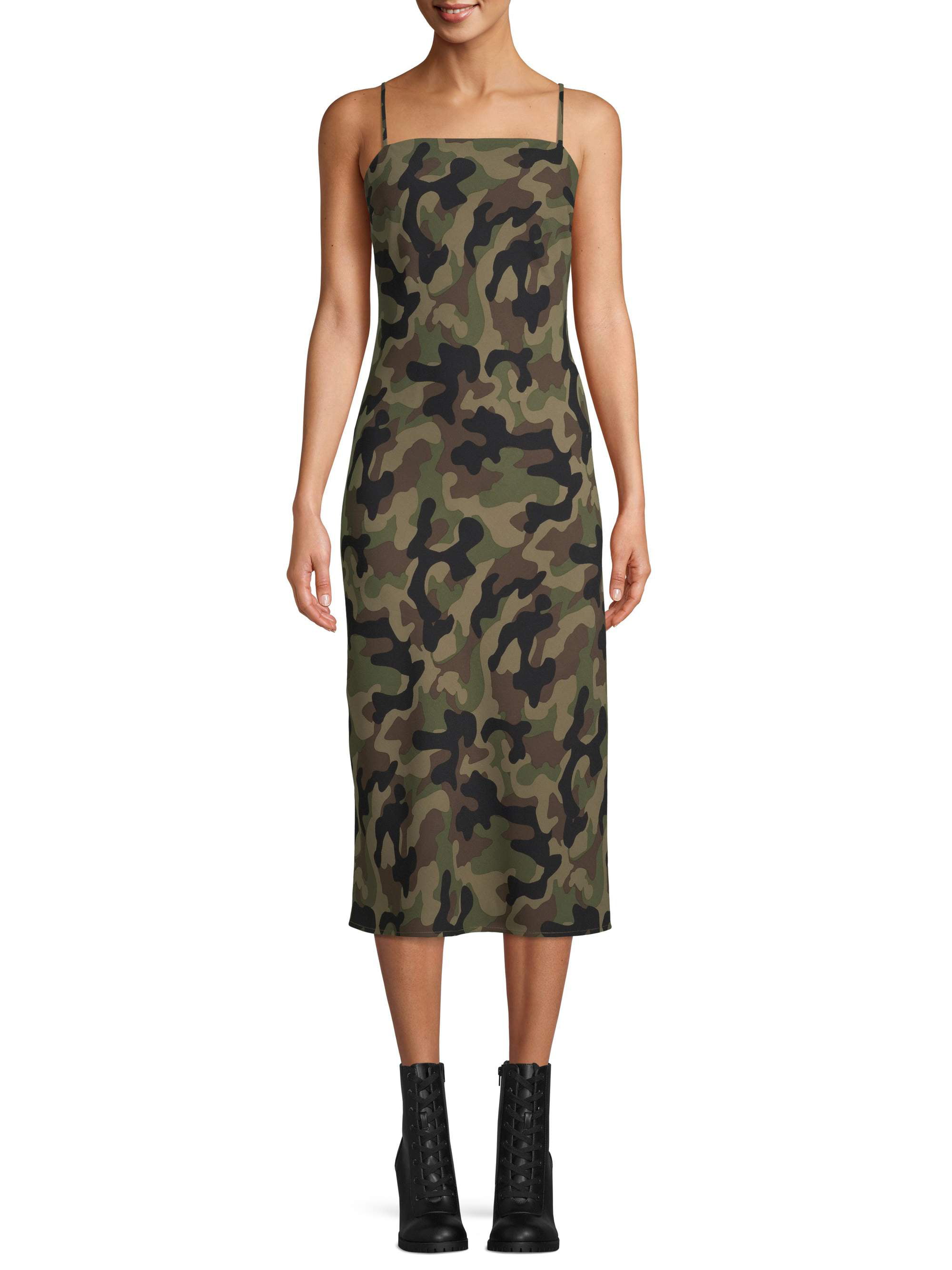 camouflage dress