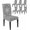 Grey, variant on Chair Covers for Dining Room Set of 4,Christmas White Snowflakes Stretch Seat Protector Removable Washable Chairs Slipcovers for Kitchen Banquet Wedding Hotel,Winter Snow Seamless on Gray