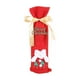 thumbnail image 5 of 4 bolsas de regalo para botellas de vino de Navidad, fundas para botellas de vino de Feliz Navidad con cinta (Santa muñeco de nieve y alce) JAMW Sencillez, 5 of 5