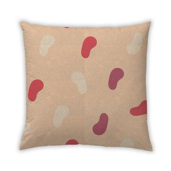 Ahgly Company Outdoor Square Contemporary Throw Pillow, 18 inch by 18 inch