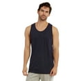 thumbnail image 4 of Men’s 100% Cotton Heavyweight Tank Top, Navy M, 1 Pack, 4 of 4