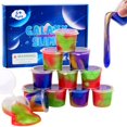 thumbnail image 1 of Paquete Slime Kit Cioaiwae Galaxy 12 para fiesta de Navidad infantil, 1 of 6